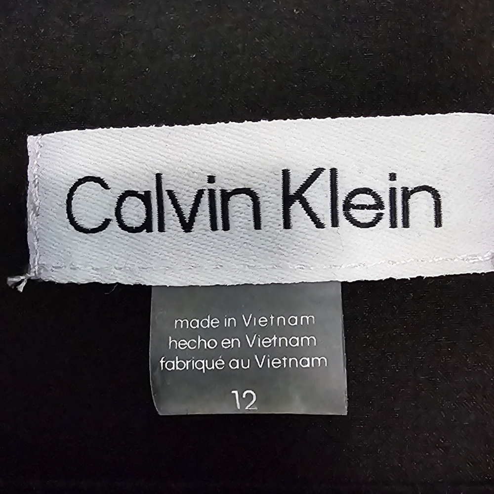 Calvin Klein Black Midi Dress - Picture 10 of 10